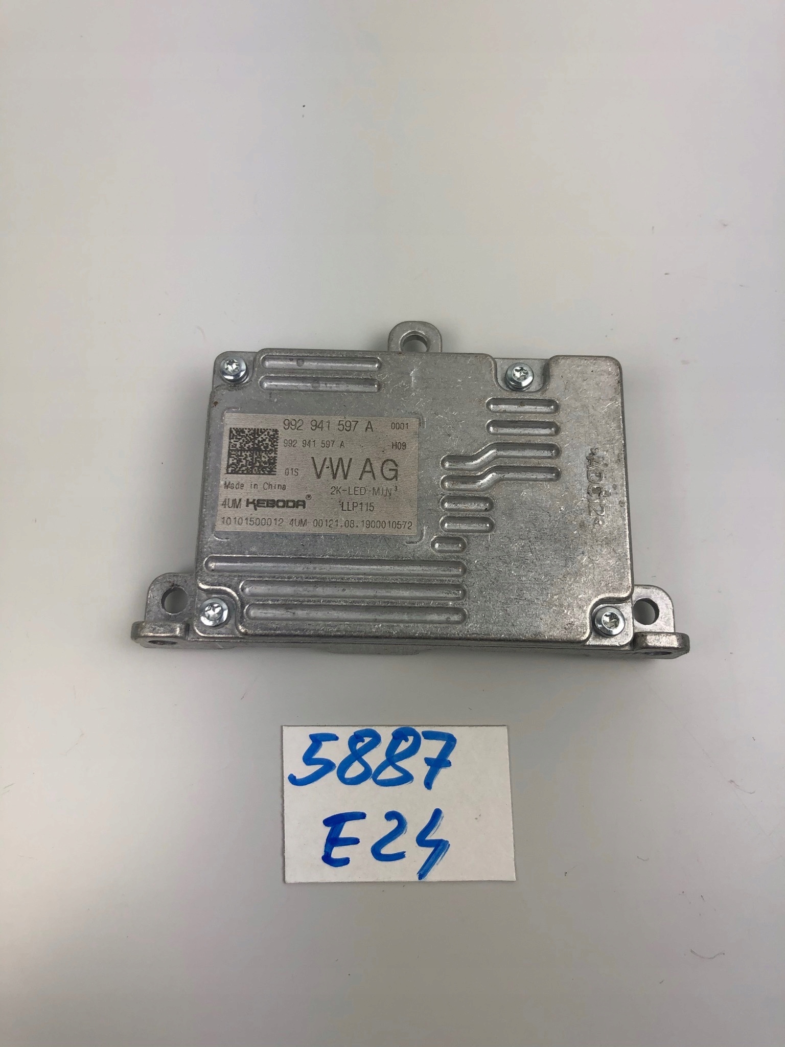 control unit module LED VW PASSAT B8 992941597A