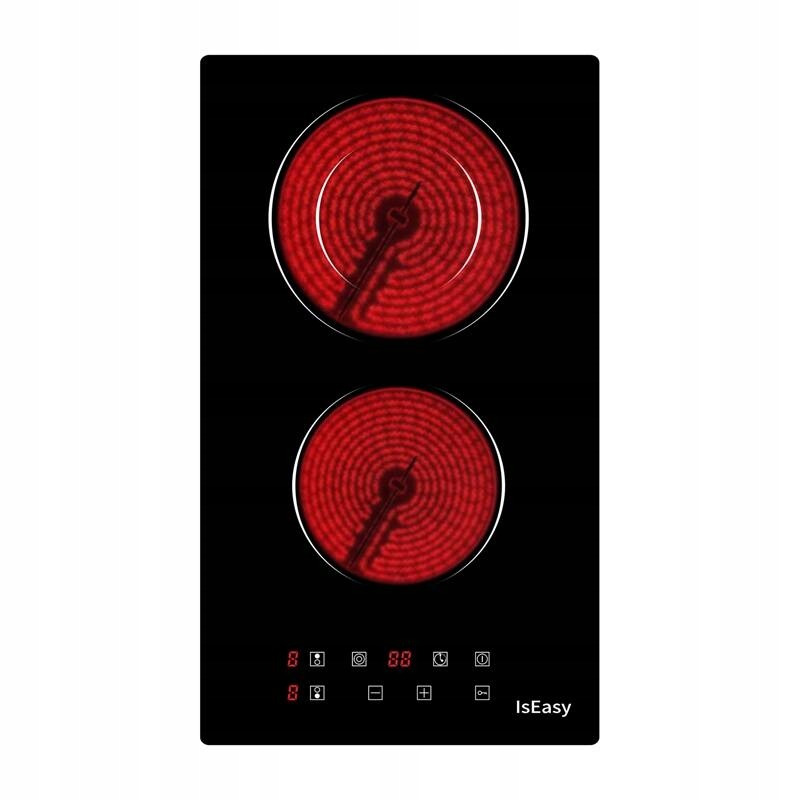 Elektrická keramická doska Iseasy Lt2v-15 2 Vykurovacie polia 2000w I 1200w