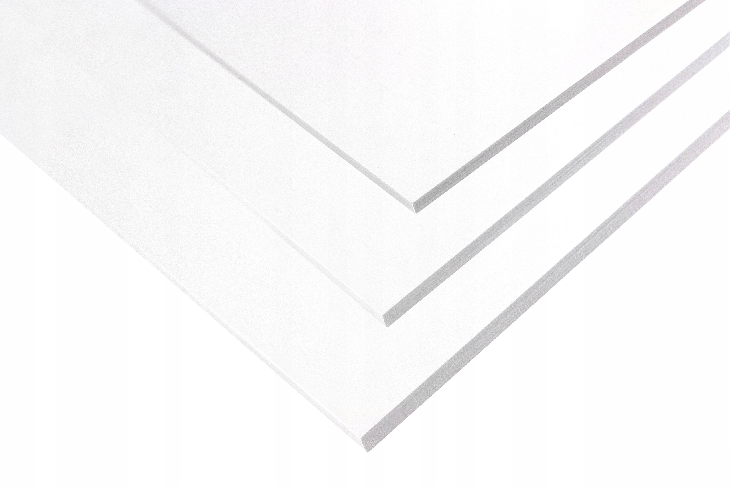 Bezbarwna płyta PLEKSA PLEXI PLEKSI cięta na wymiar 80x80 cm 3mm OUTLET Marka 2X3