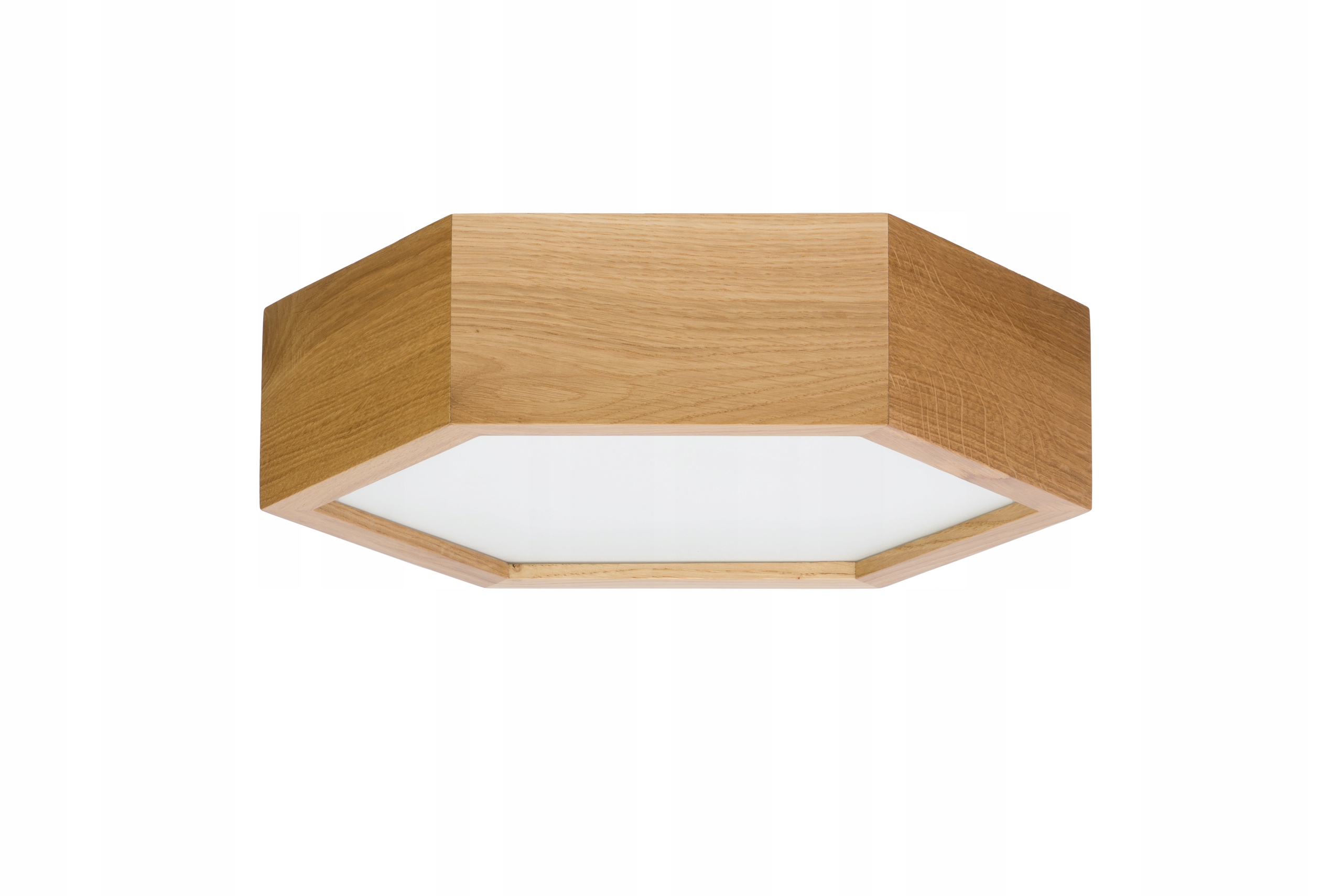 

Lampa sufitowa Leja heksagon plafon fi 275 Dąb