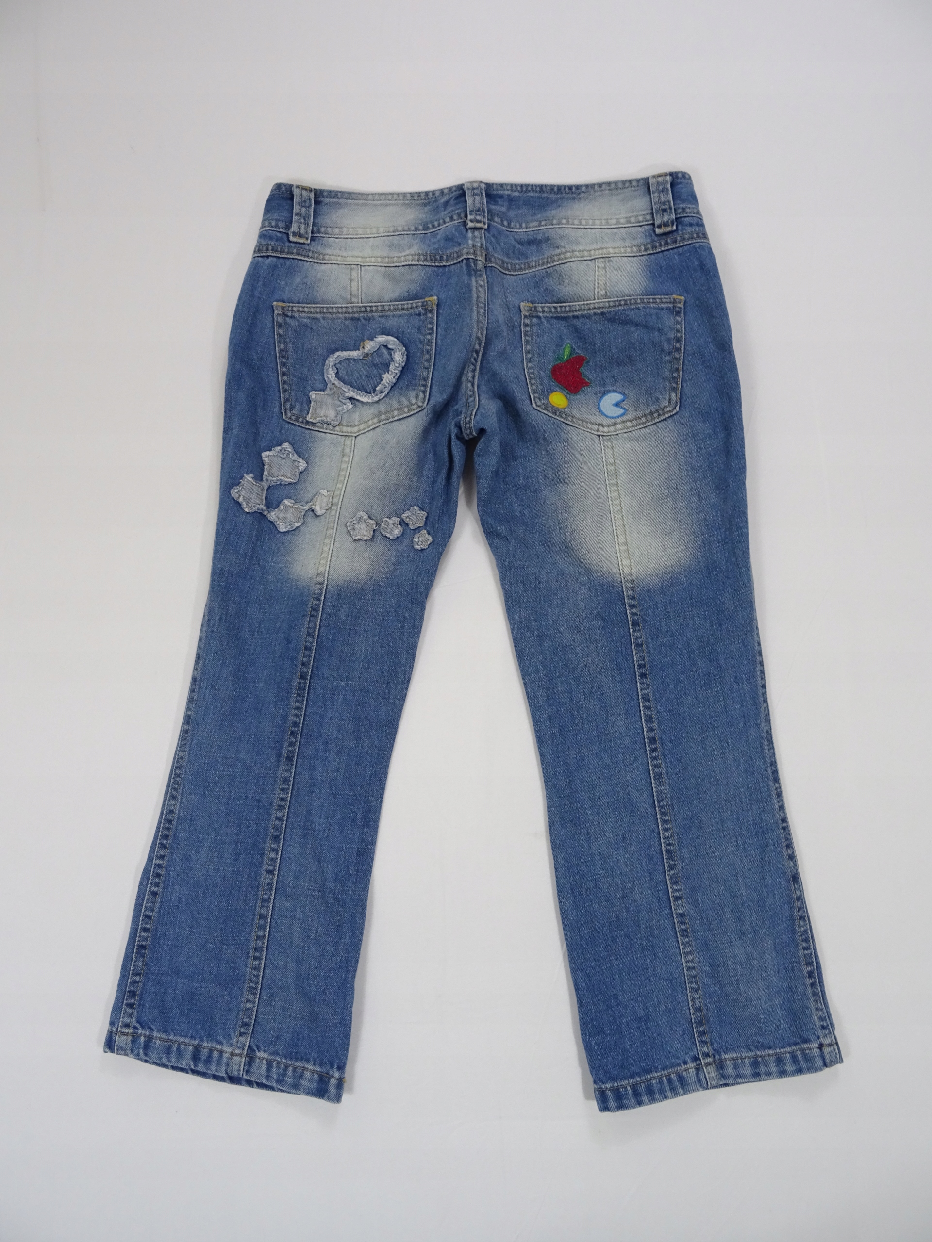 JEANSY ZARA 38/M RYBACZKI Fason proste