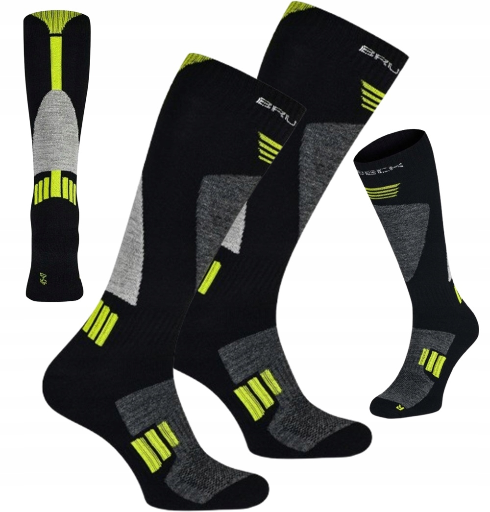 Narciarskie Skarpety Termoaktywne Brubeck 39-41 Wełniane Merino