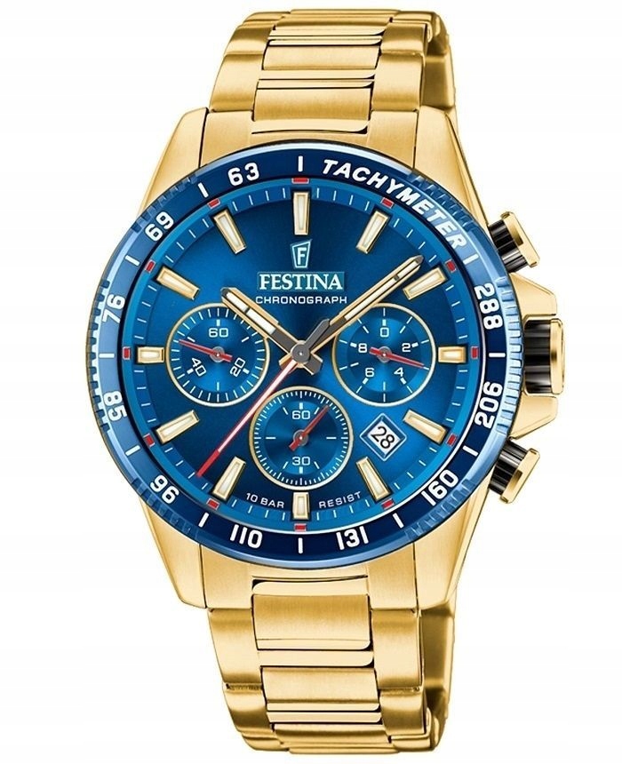 Pánské Hodinky Festina Timeless Chrono F20634/3 45,00 mm 10ATM
