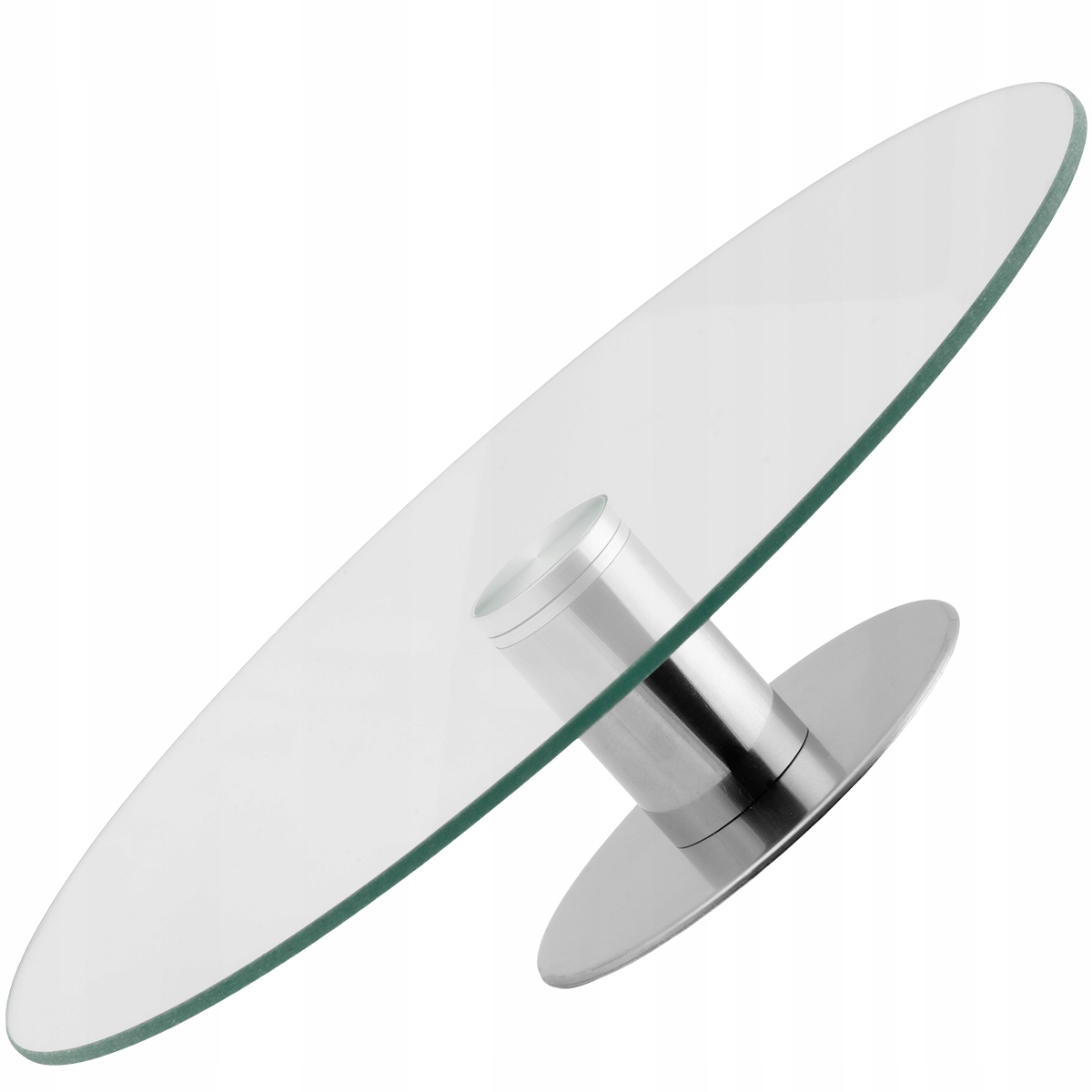 PATERA SZKLANA OBROTOWA NA CIASTO OWOCE TALERZ OKRĄGŁY NA CIASTO 30CM Średnica 30 cm