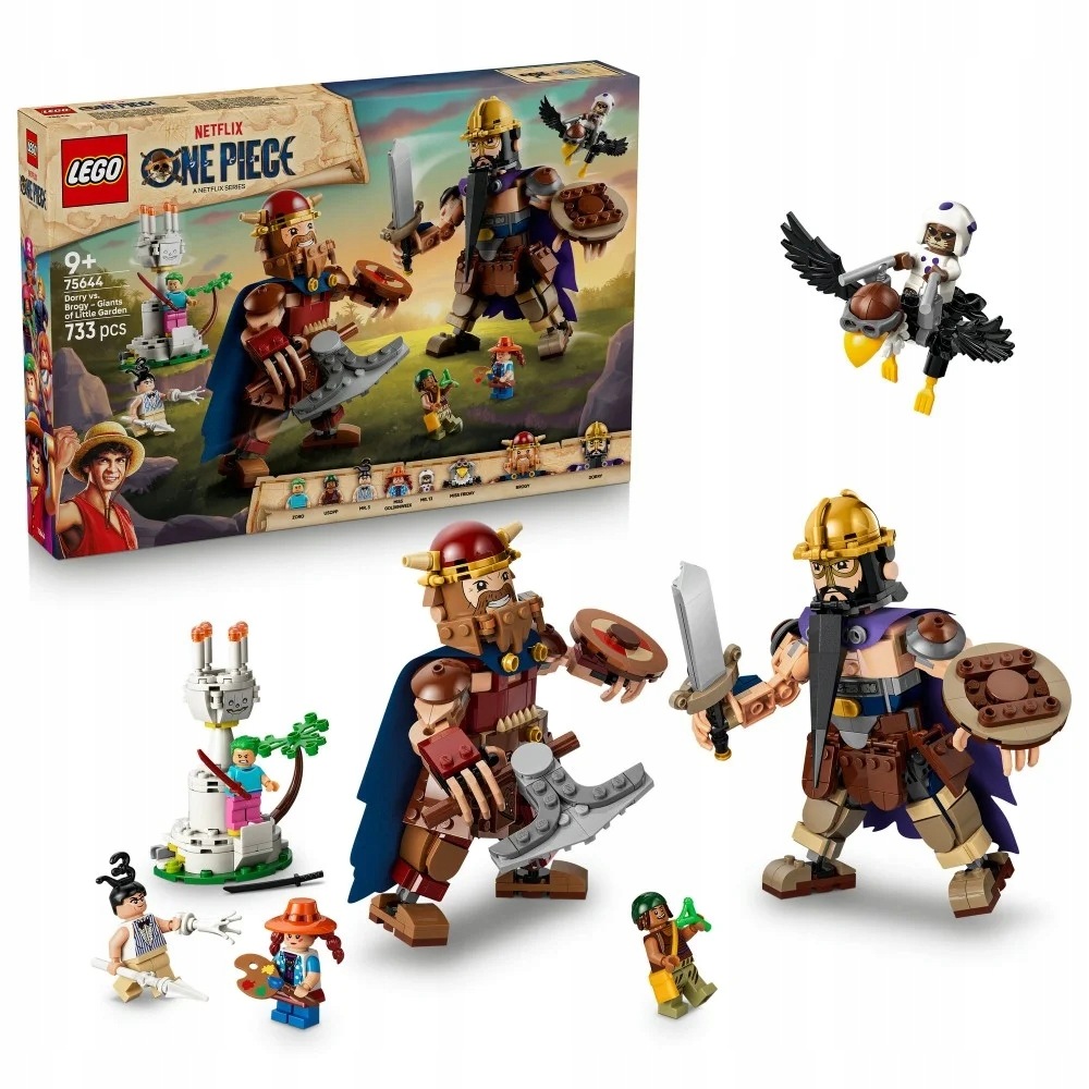 * Lego 75644 One Piece Dorry versus Brogy – Obři z Little Garden