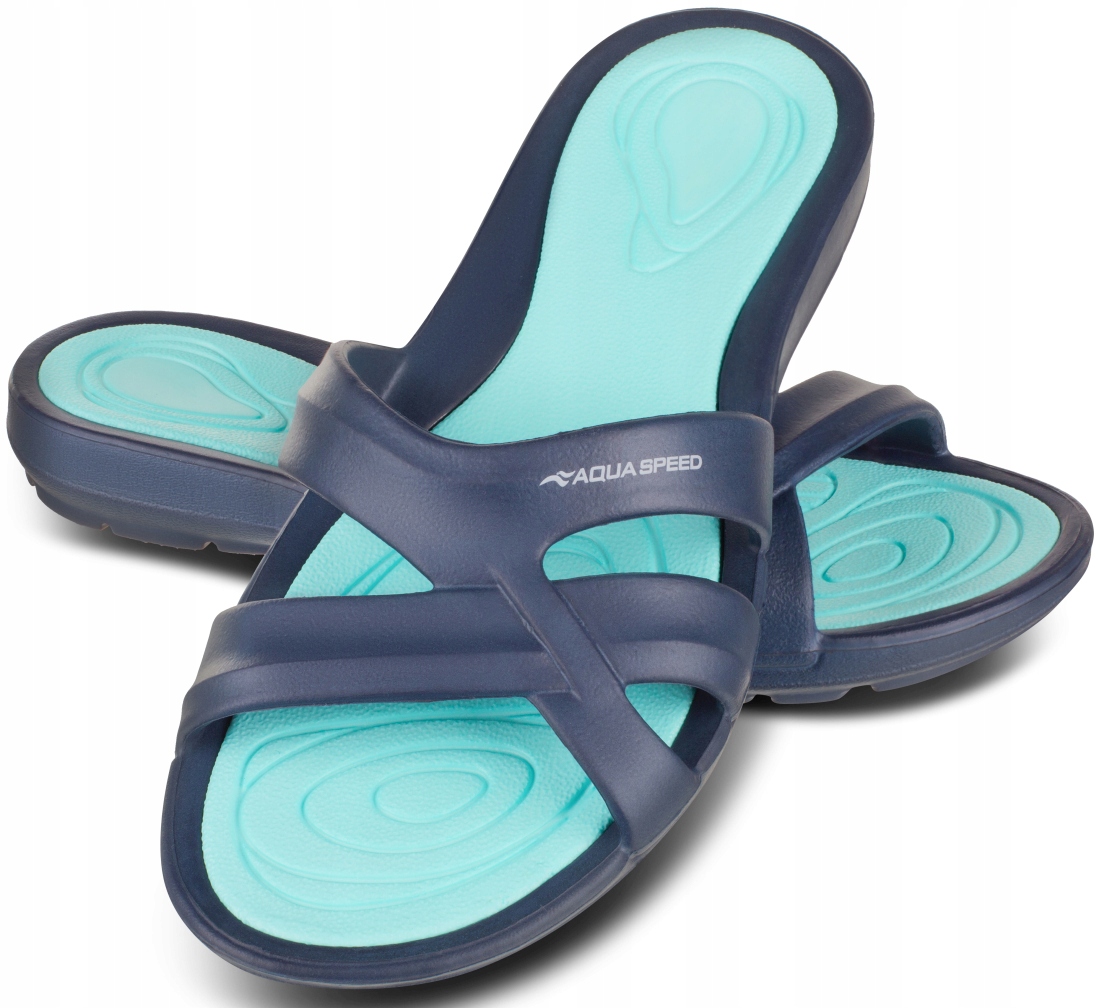 Damskie sportowe klapki basenowe piankowe Aqua Speed Panama 10 roz. 42