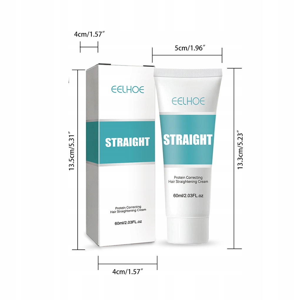 2 zestaw Keratynowy krem do prostowania Opakowanie inny
