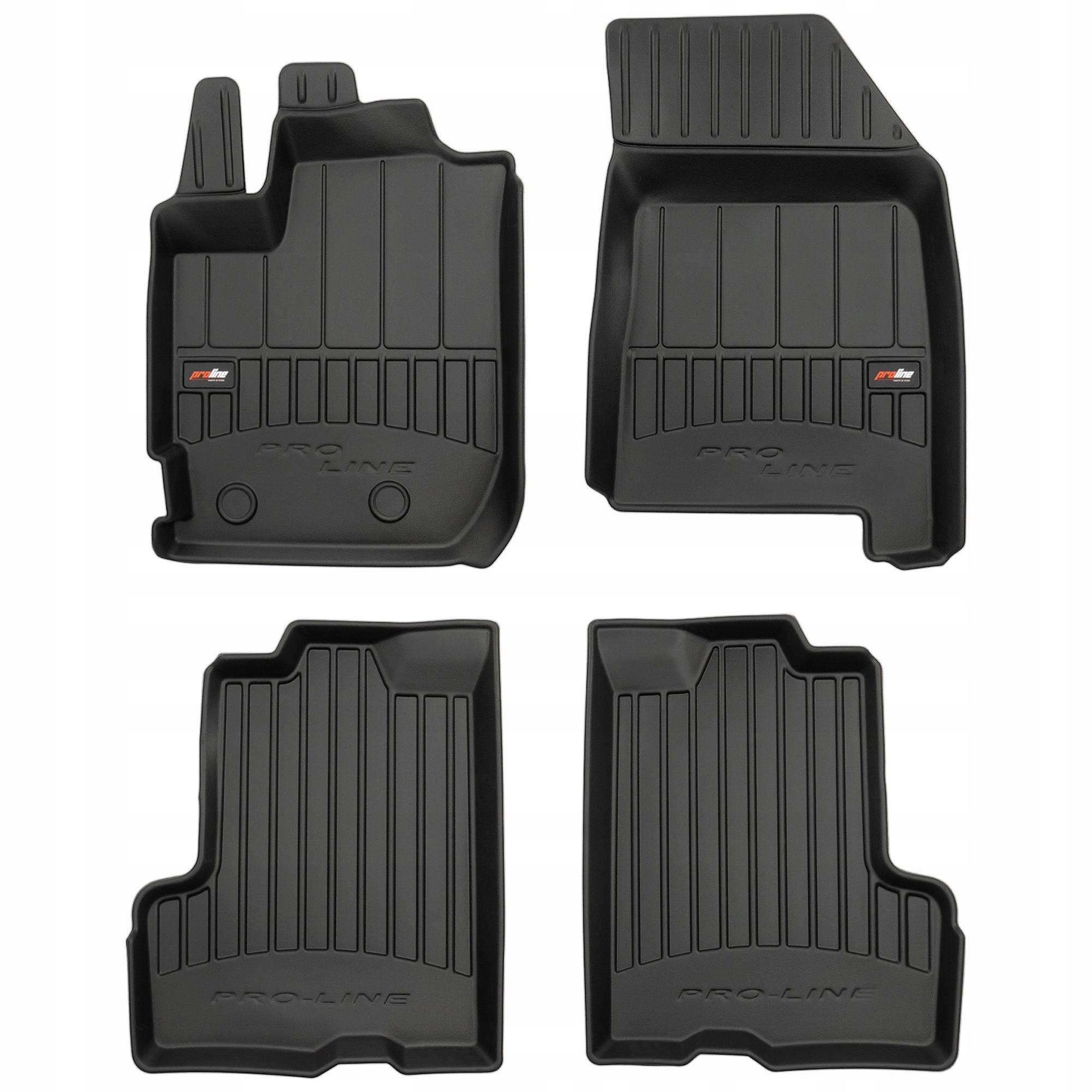 Koberce do auta Pro-Line Dacia Duster II 2017-2021 pred faceliftom