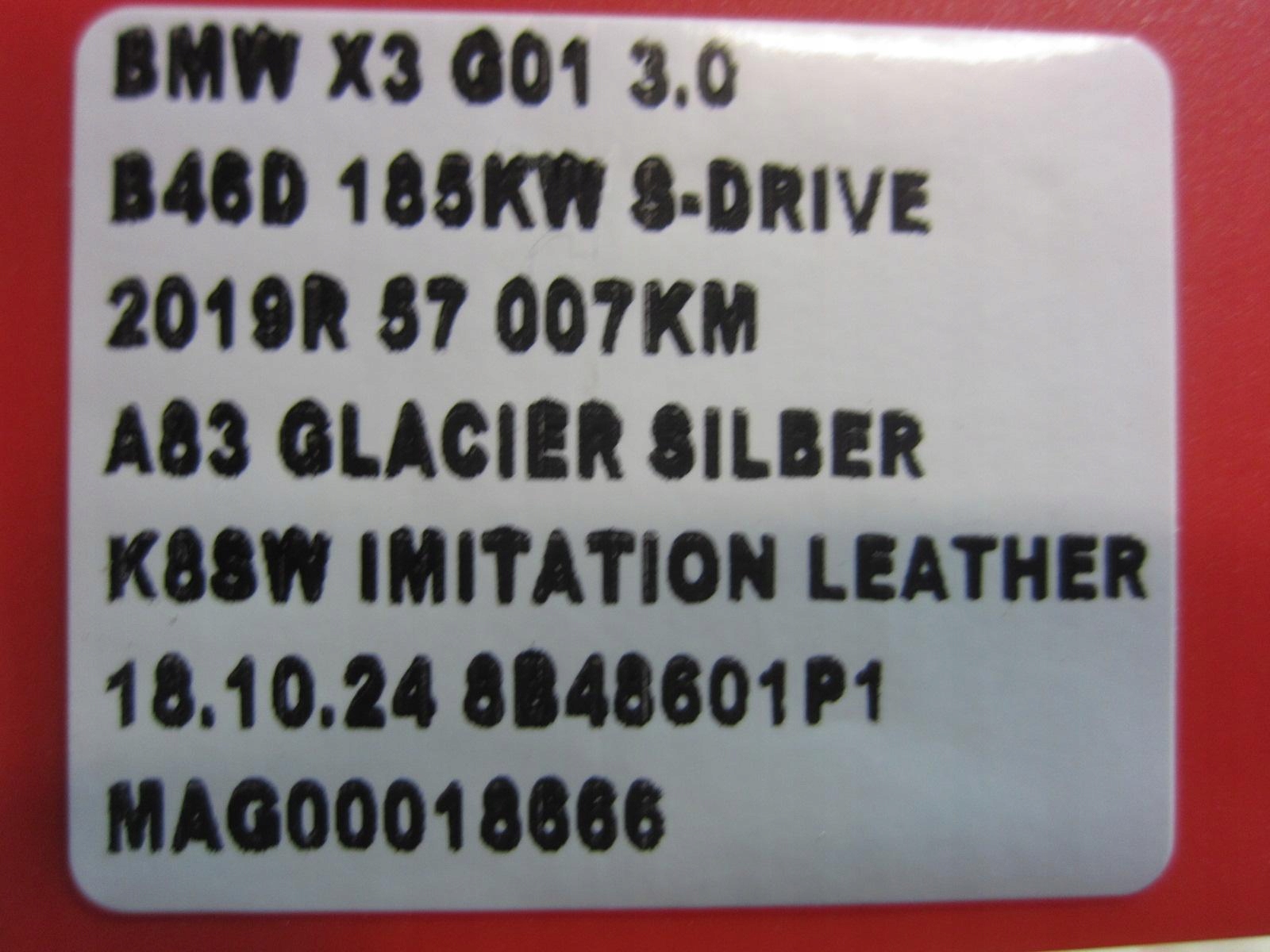 BMW X3 G01 B46 X4 G02 differenciál hátsó differenciál differenciál 3.38 8686219 33108643134