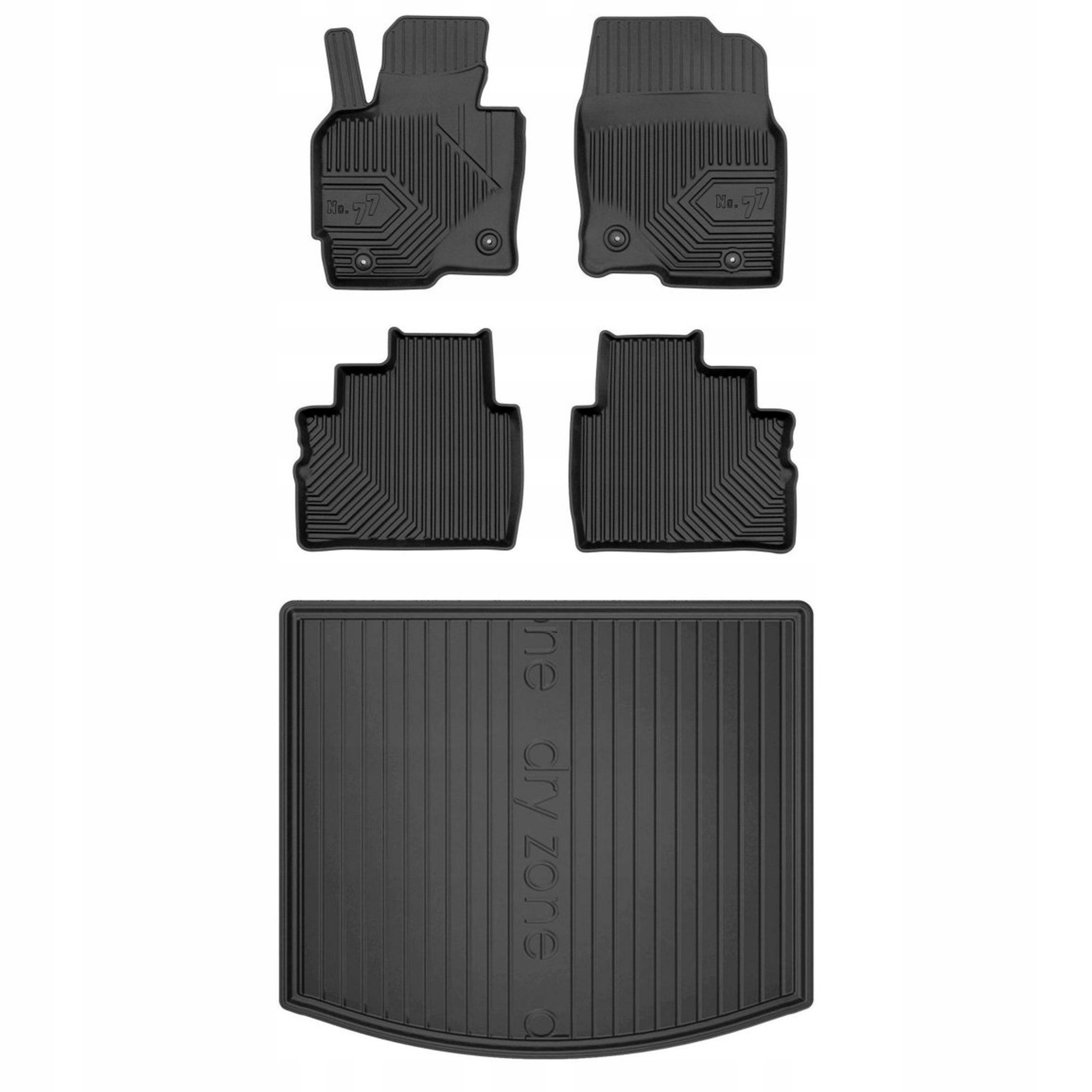 Gumová sada kobercov a rohoží Mazda CX-5 I 2012-2017