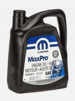 OLEJ MOPAR 5W/20 MAX-PRO MS6395 5L 5W/20 ILSAC GF-5 MS-6395 MAX PRO