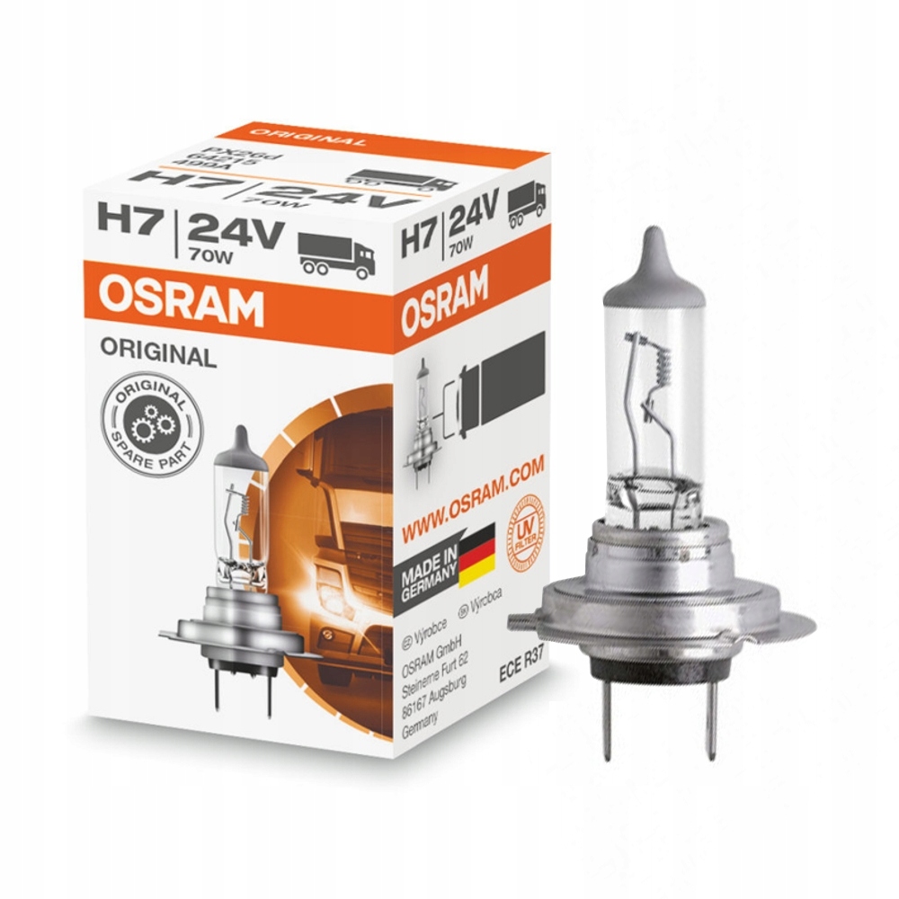 Żarówka Halogen OSRAM Orginal 24V 70W H7