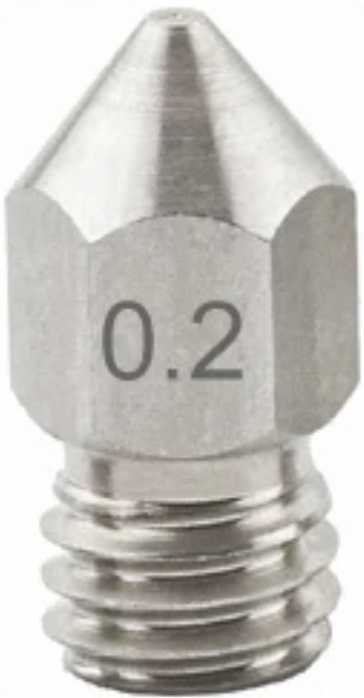 

Dysza Stalowa MK8 0.2 mm 1.75mm Creality Ender 3 5