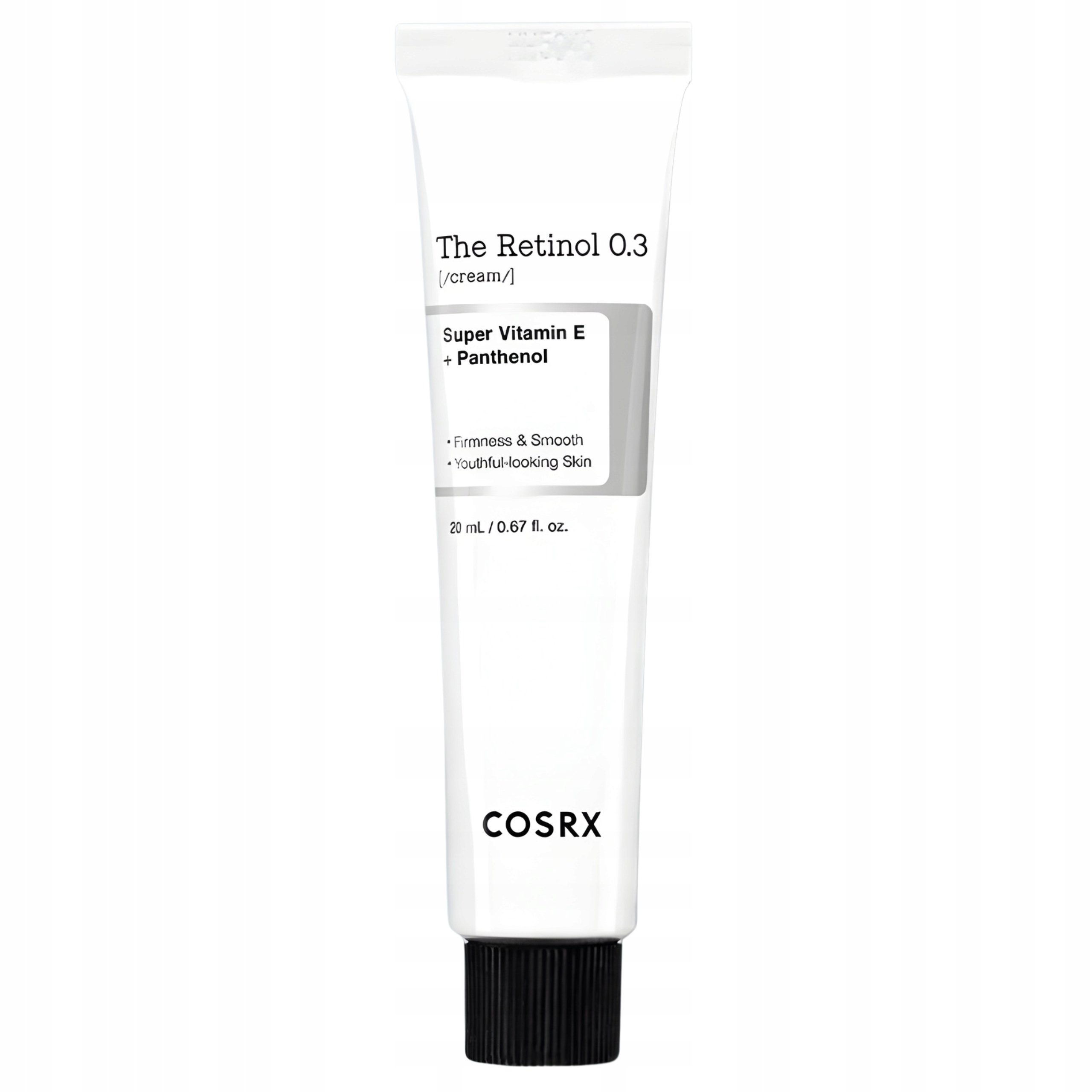 Cosrx korejský pleťový krém s 0,3% retinolem pro vyhlazení vrásek, 20 ml