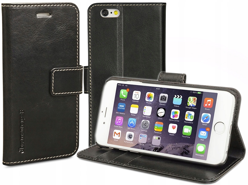 

DBramante Copenhagen czarne etui do iPhone 6 6s