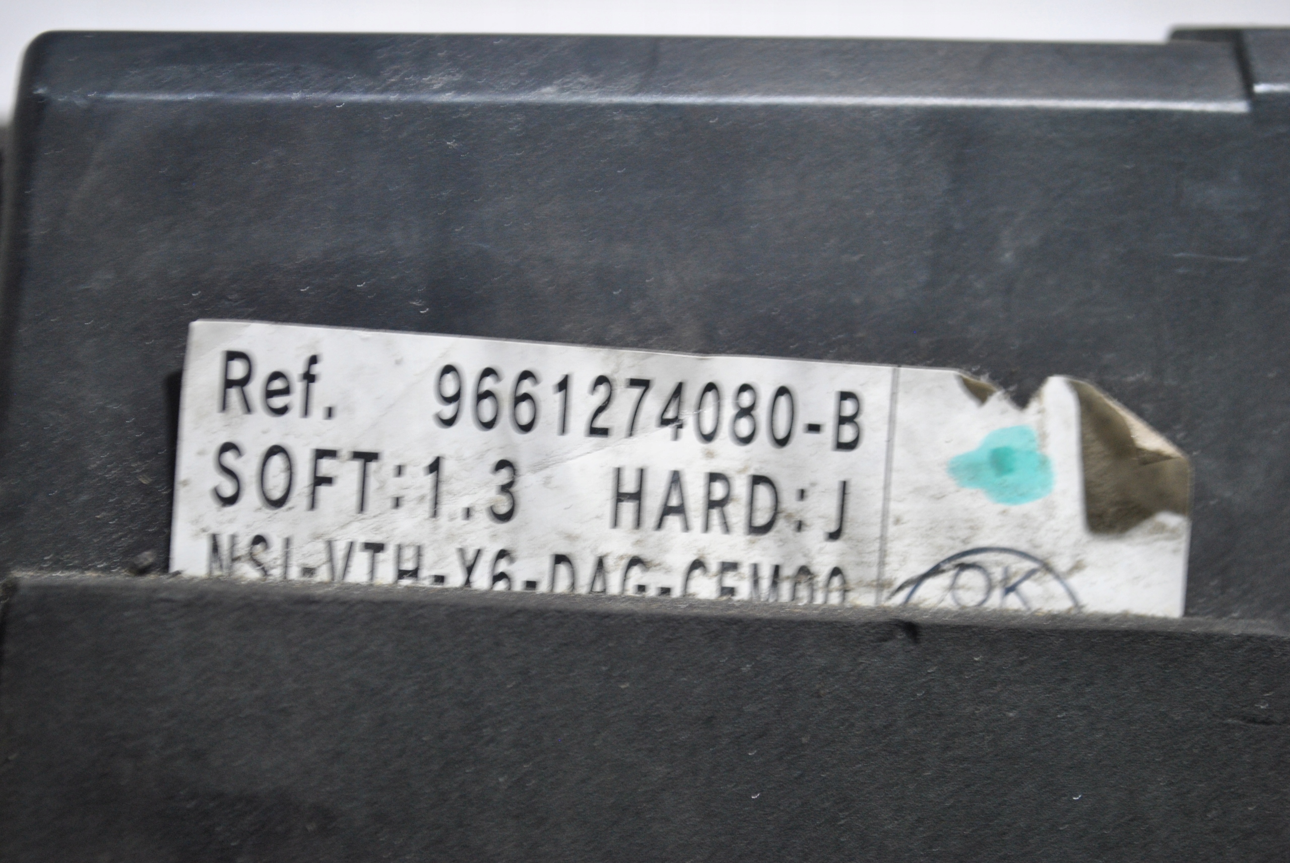 CITROEN C6 9661274080