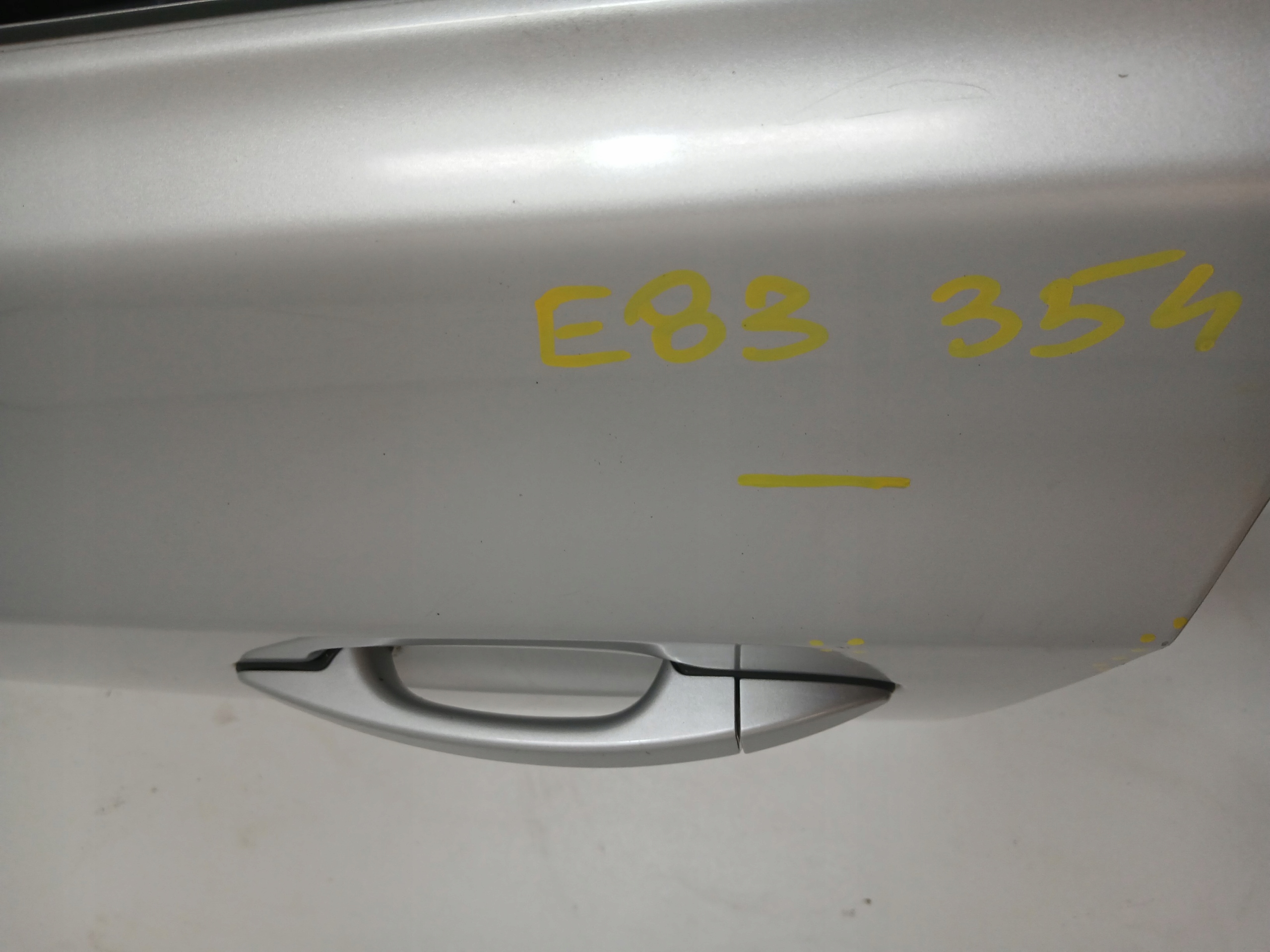dveře levý předek BMW X3 E83 354/7 TITANSILBER