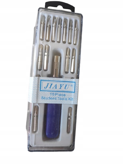 

Śrubokręt 16 Elementów Wkrętaki Bity