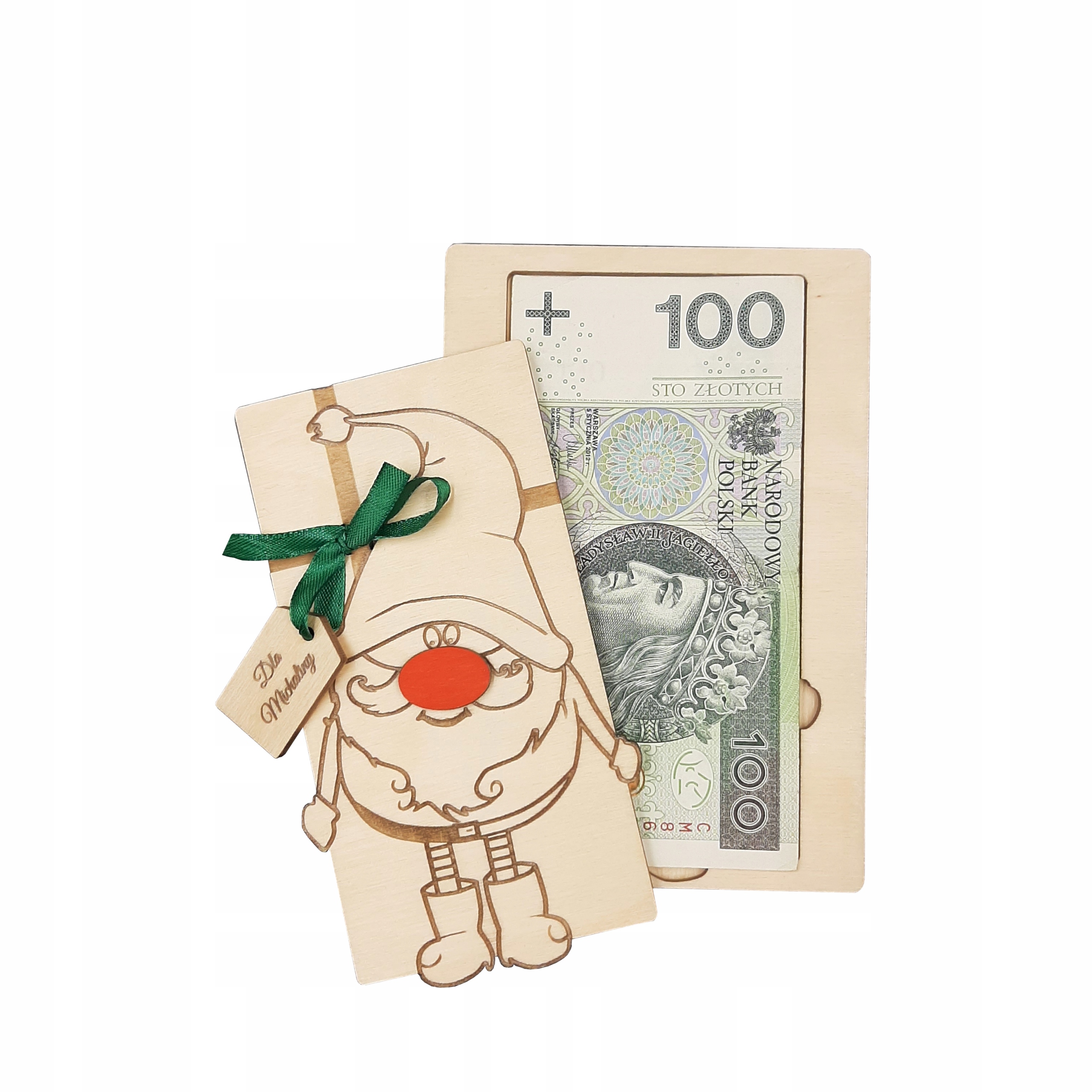 

kartka bon podarunkowy na Święta voucher