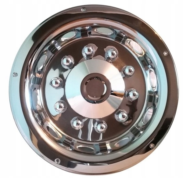 КРИШКА КОЛЕСА НЕРЖАВІЮЧА ЗАДНЯ 22,5 ГЛЯНЕЦЬ ХРОМ