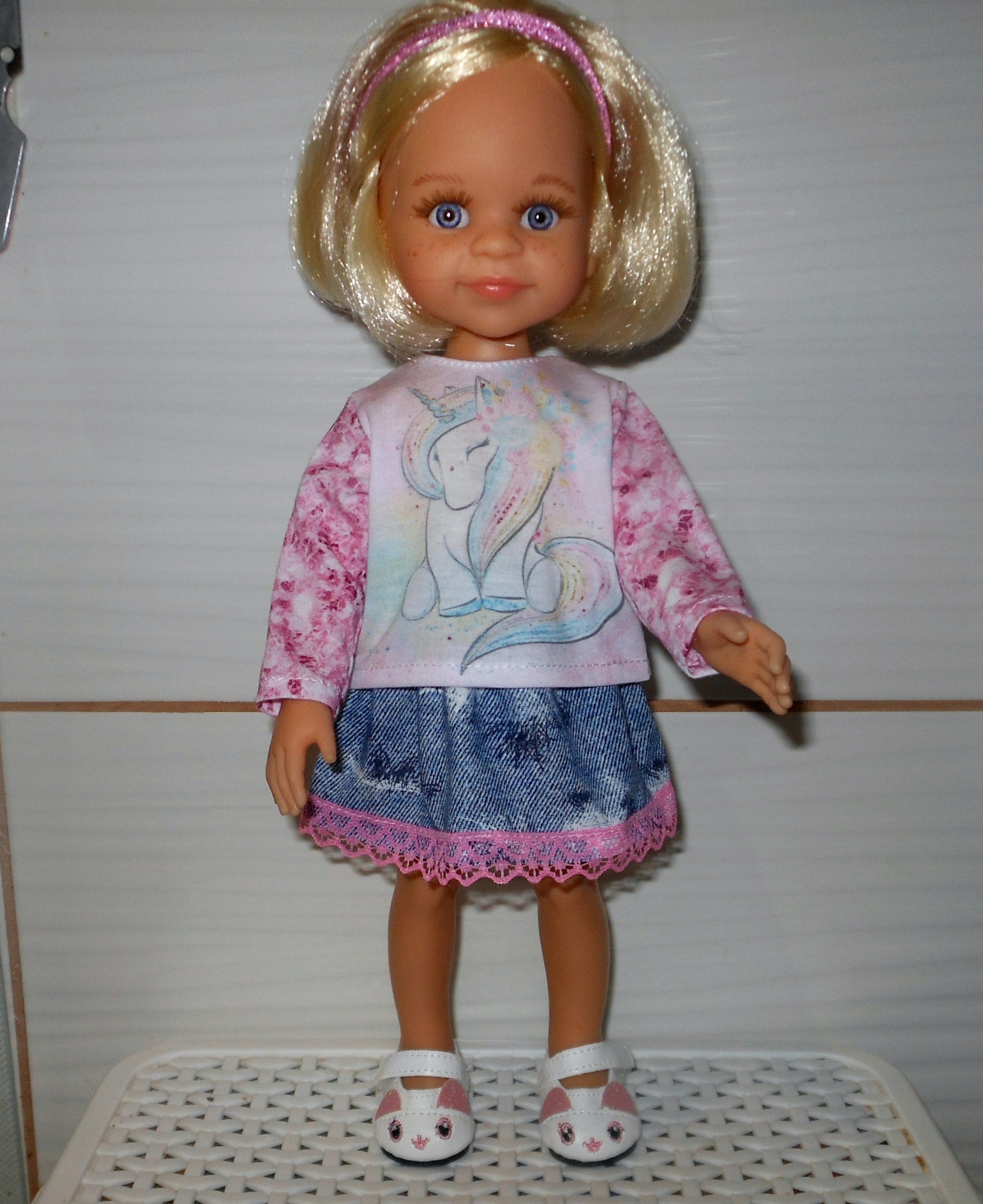 Bluzka dla lalki Paola Reina 32cm EAN (GTIN) 6096517114150