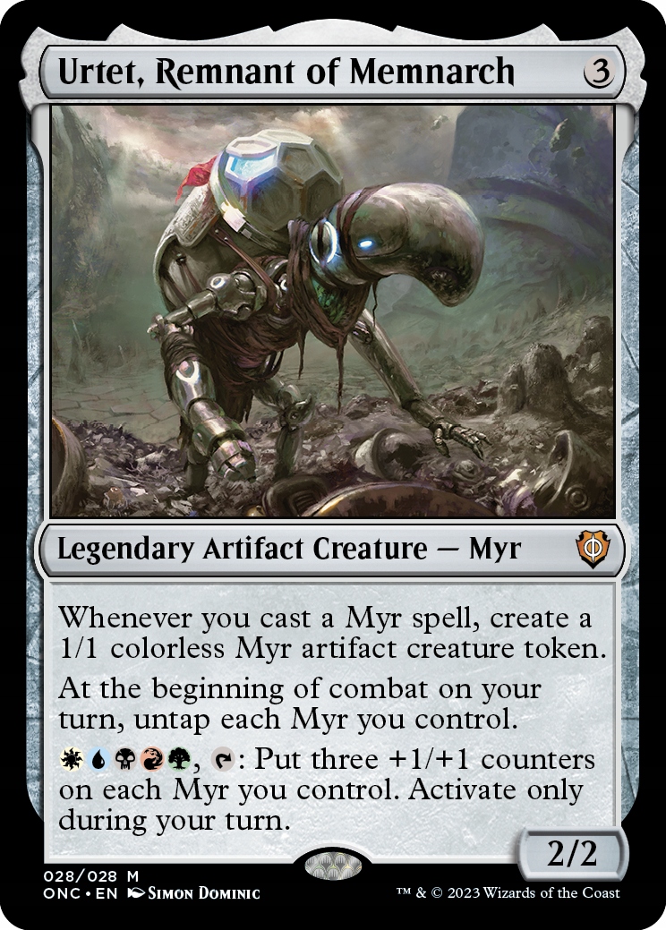 Mtg Urtet, Remnant of Memnarch (mr)