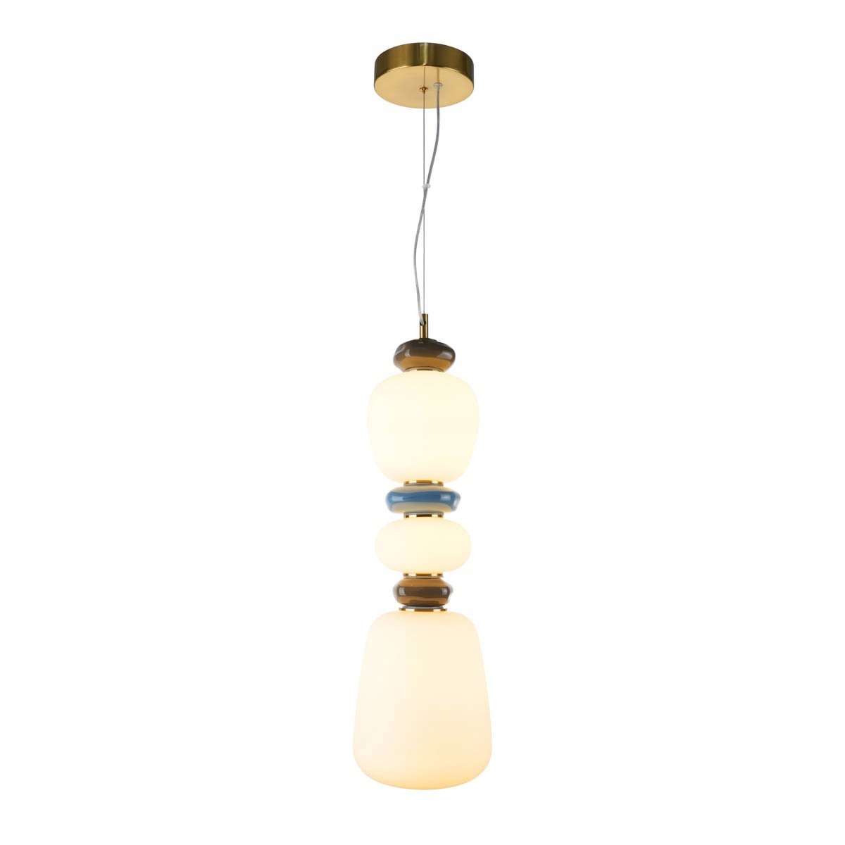 Originální závěsná Led lampa do obývacího pokoje Evans PND-94981V-3A-GD Italux