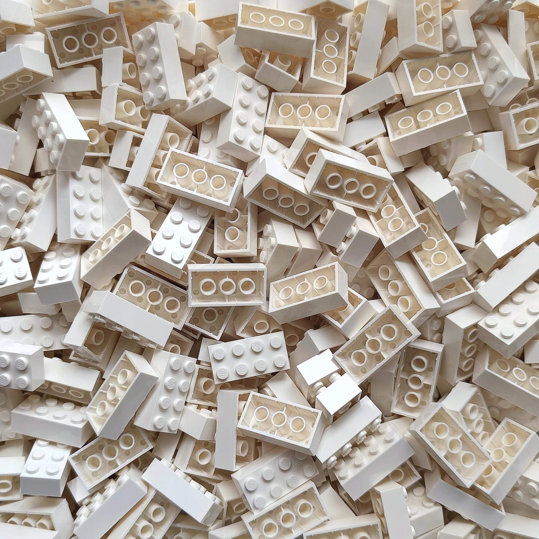 Lego Kostka Cihla 2x4 Bílá 300101 3001 100 Ks