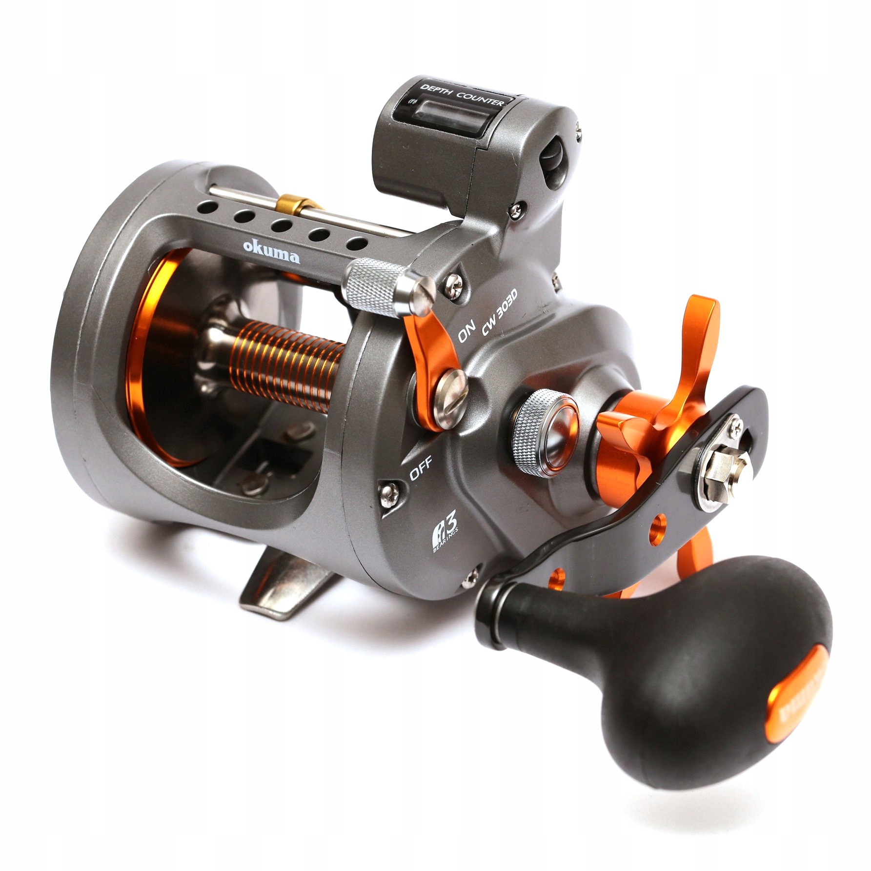 MULTIPLIKATOR MORSKI OKUMA COLDWATER CW-303D Stan opakowania oryginalne