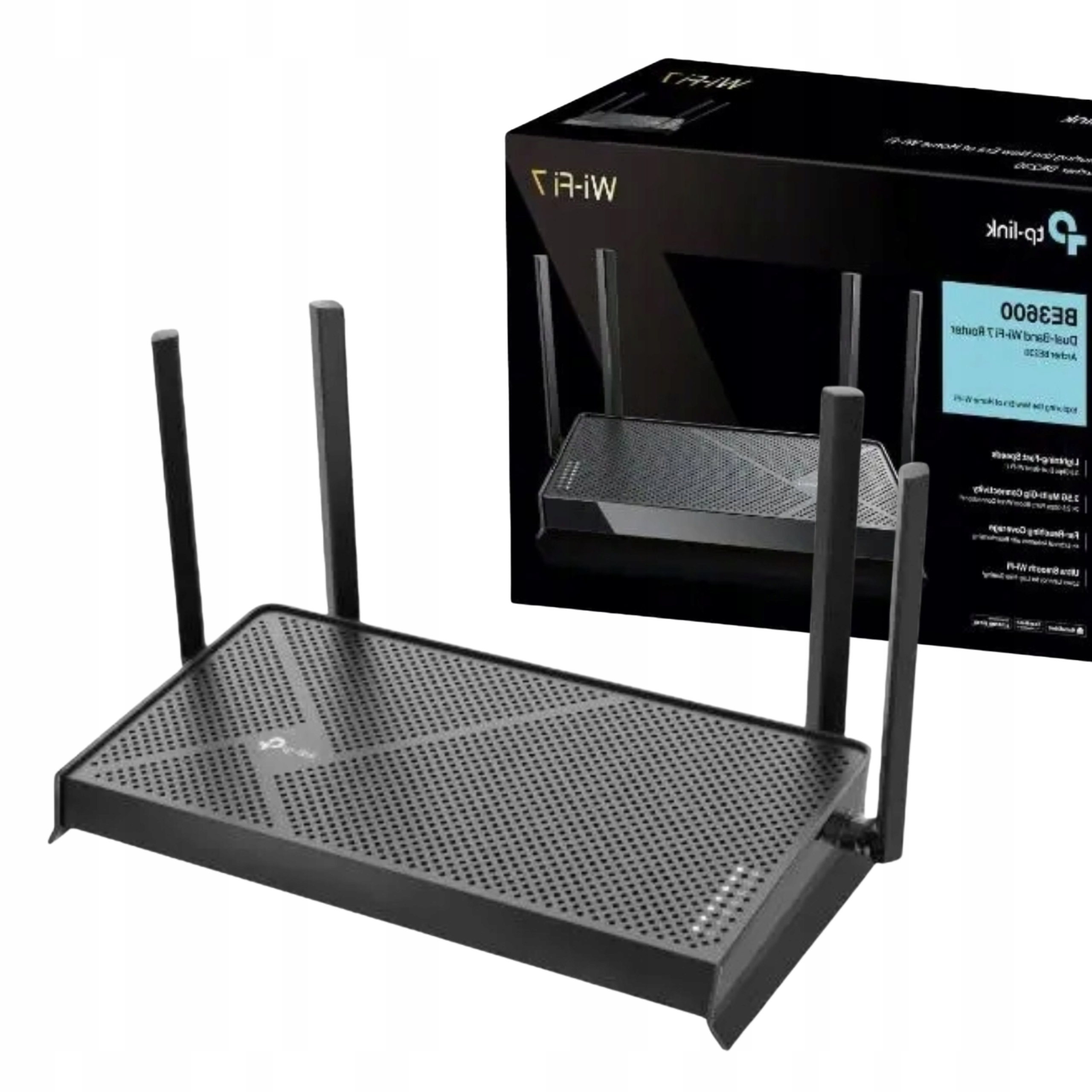 Access Point, Router TP-Link Router Sieciowy Wifi Kat. 7 802.11be (Wi-Fi 7)