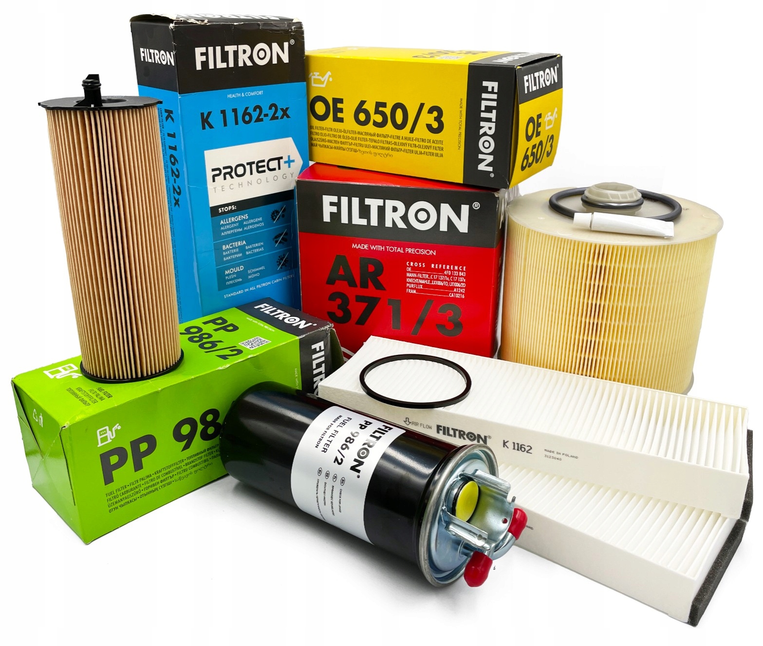 Sada Filtrů Audi A6 C6 2.7 3.0 Tdi Filtron
