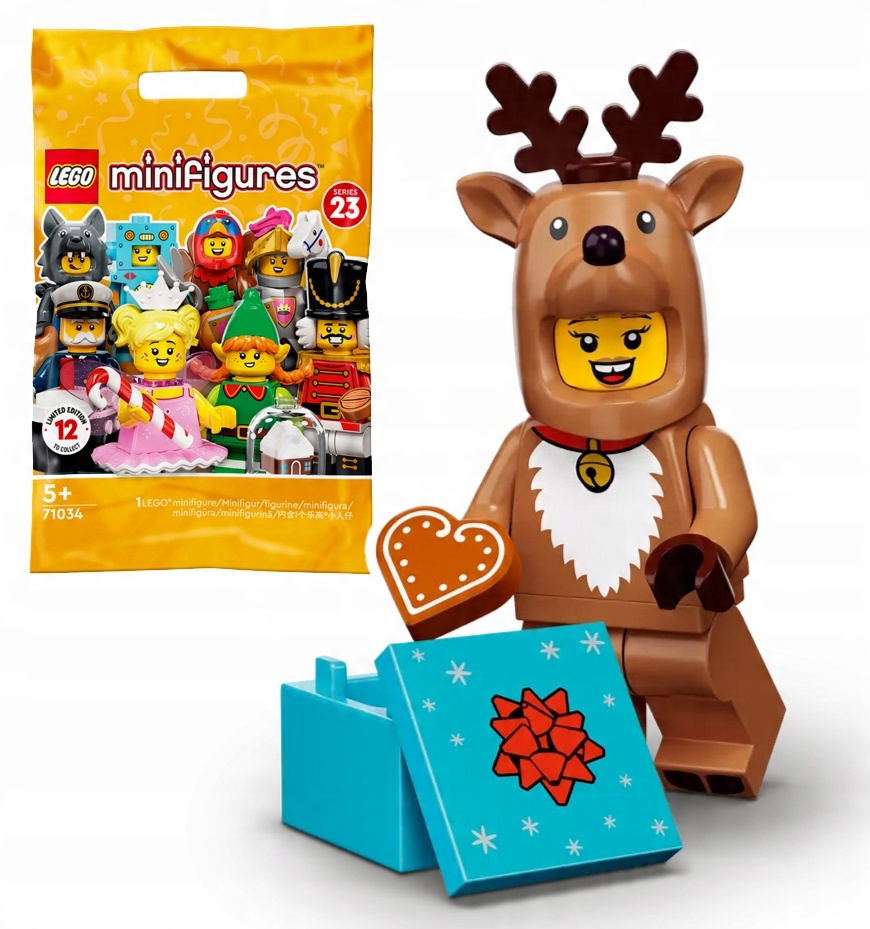 

Lego Minifigures 23, 71034 Renifer Bez Nacięcia