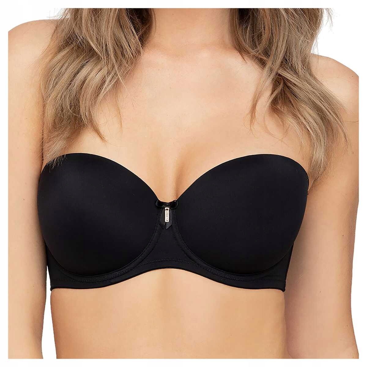 Corin Hladká push up podprsenka Virginia Ba 25871 černá 75D