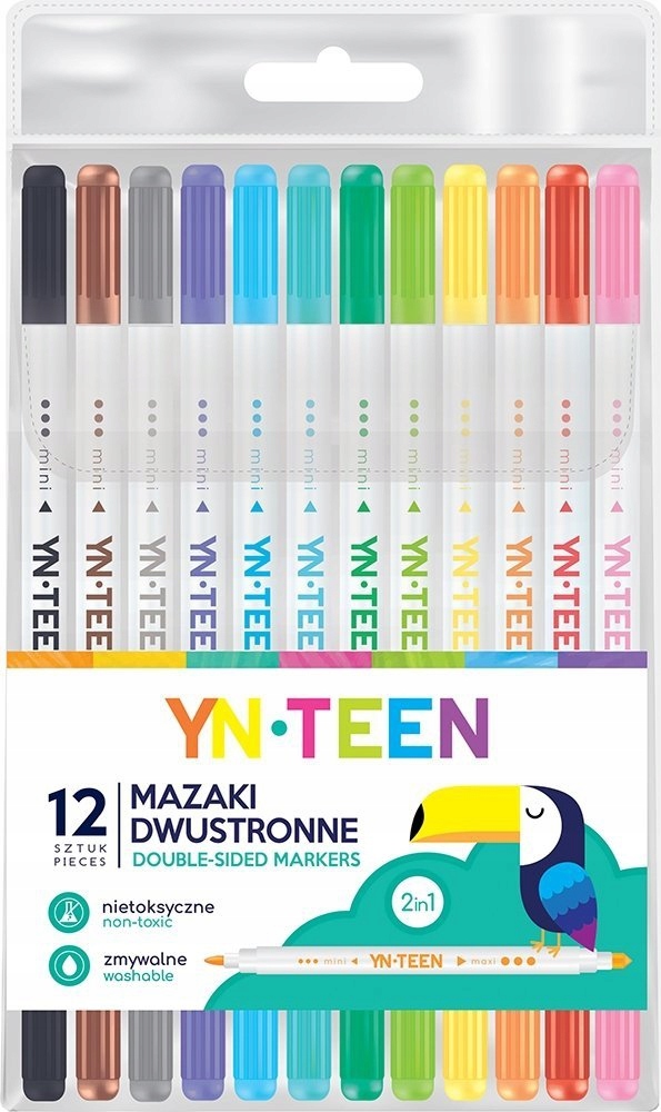 

Mazaki dwustronne Yn Teen Interdruk (54