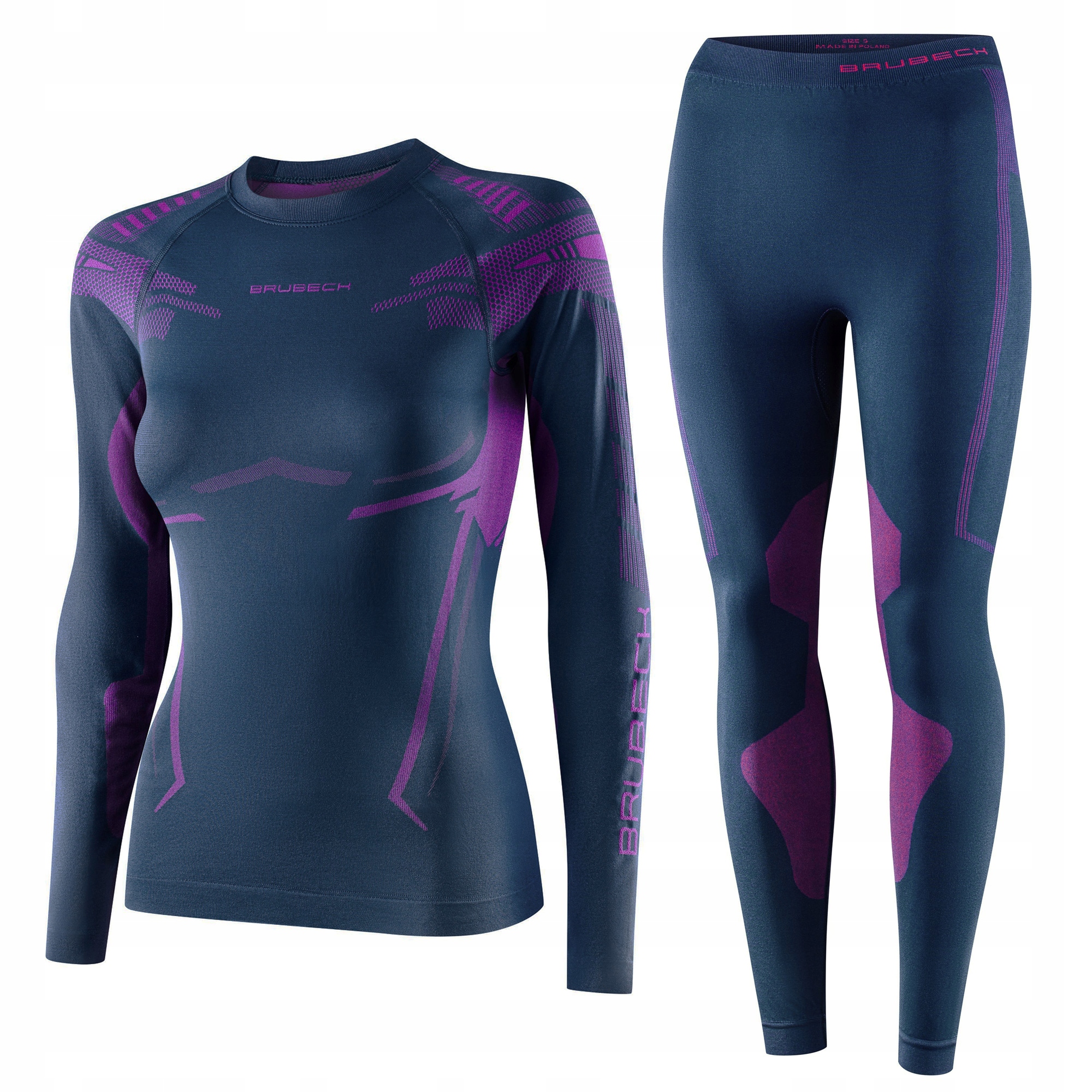 Komplet Bielizna Termoaktywna Brubeck damska termiczna ciepła Zestaw