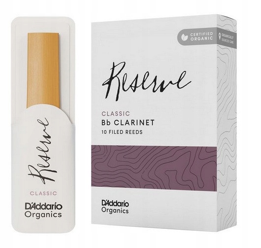 D'Addario Organic Reserve Classic 3,5 stroik do klarnetu B (1 sztuka)