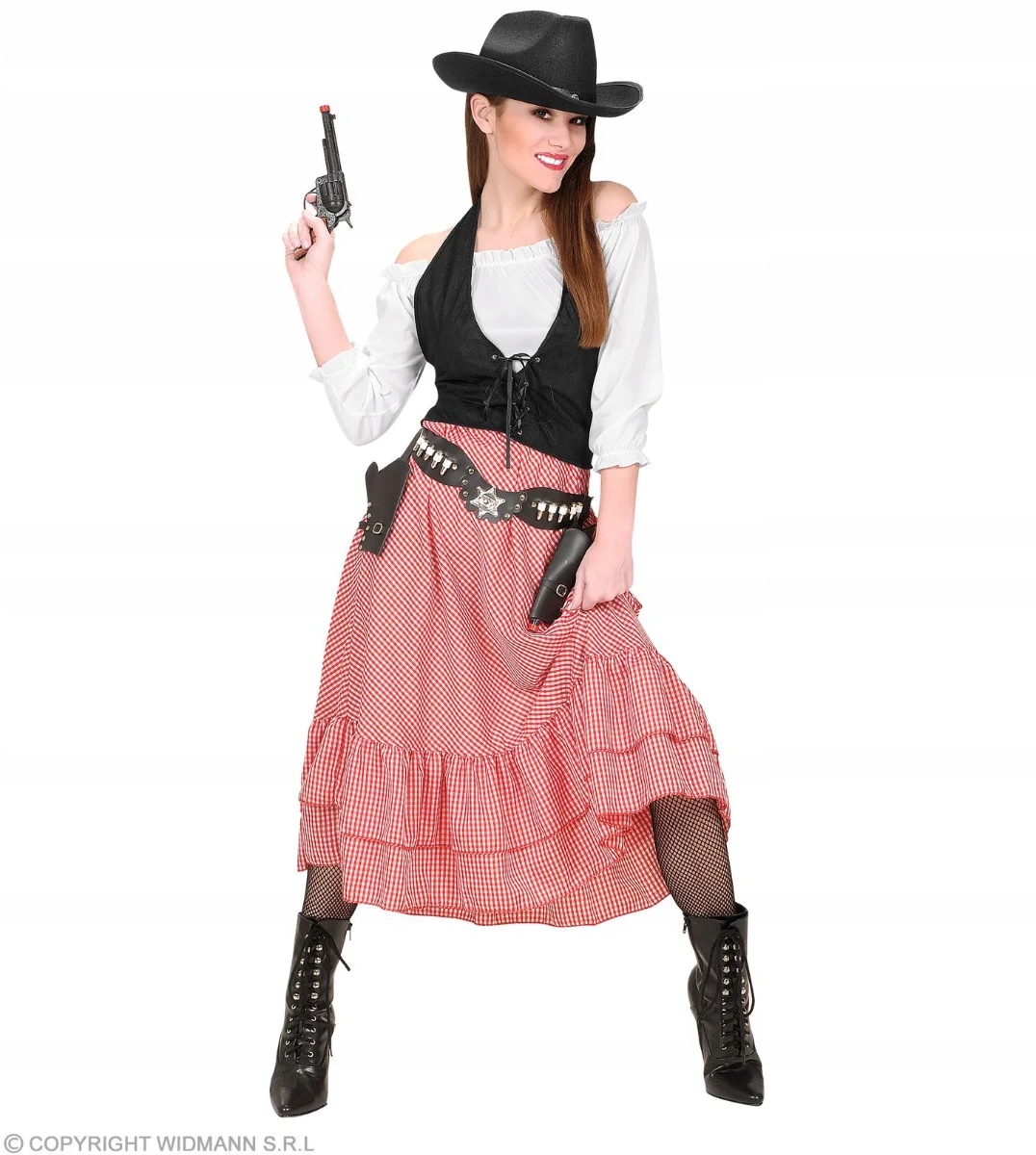 Kostým Kovbojky Western Kostým Kovbojky Divoký západ Saloon L