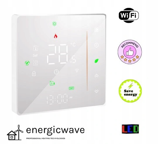 Inteligentny termostat WiFi AILGELY BHT-006 - zdjęcie 4
