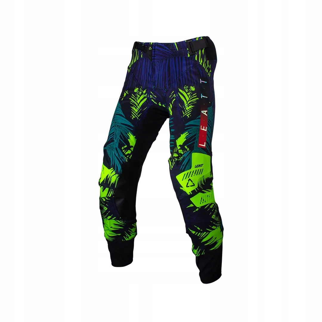 Leatt Moto Nohavice 5.5 I.k.s Pants Jungle Farba Čierna/granátová/zelená (s)