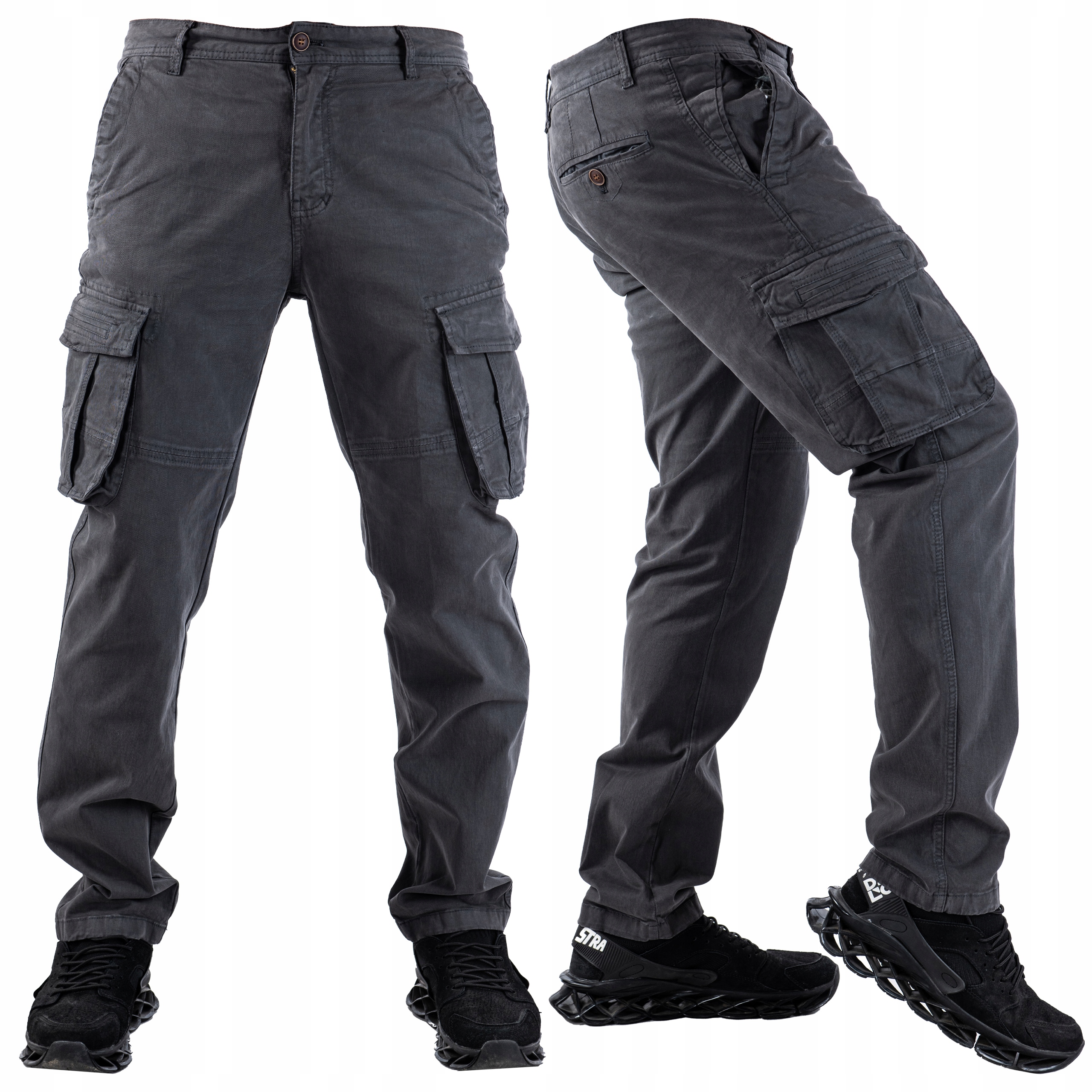 Vel. 29 Kapsáče Pánské Grafit Široká Nohavice Perry