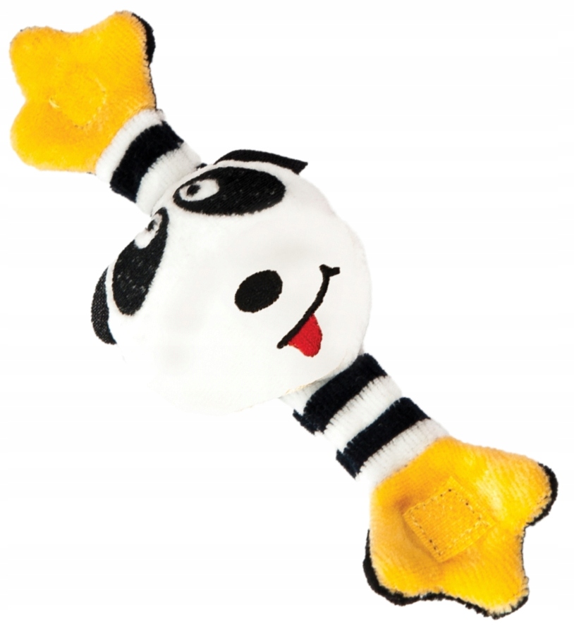 HENCZ ПОГРЕМУШКА НА РУКУ С застежкой-ЛИПУЧКОЙ PANDA 0m+