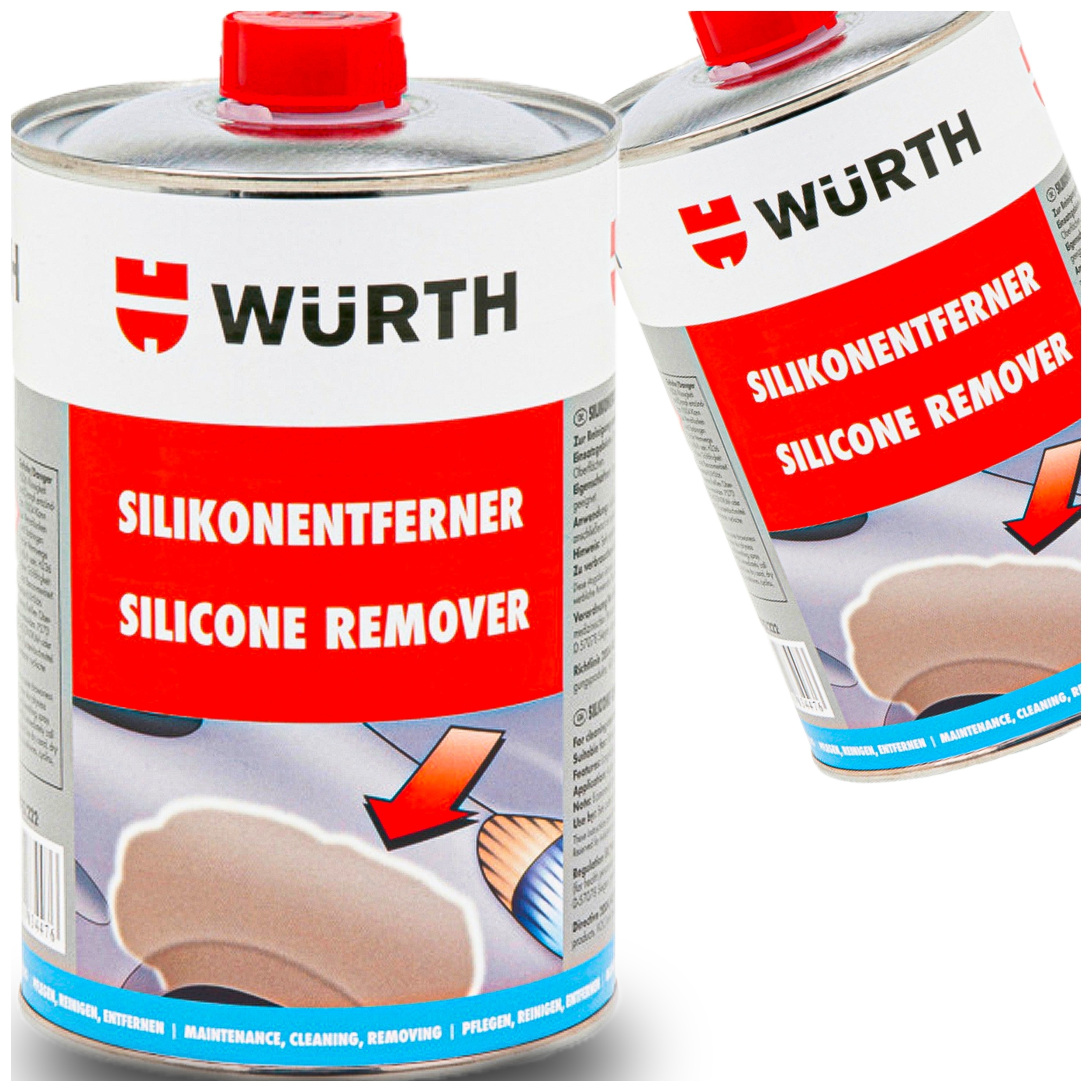 Zmywacz Do Silikonu Odtłuszczacz Profesjonalny Wurth 1L