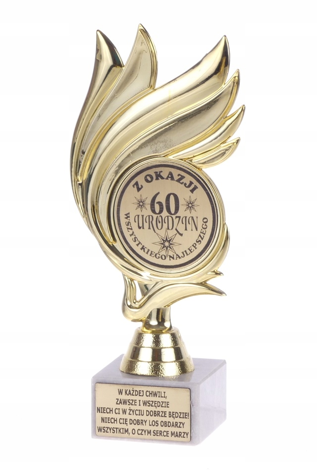 

Statuetka na 60 Urodziny