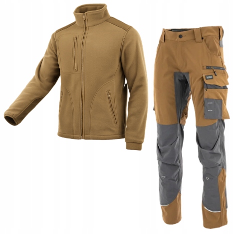 Elastické strečové pracovní oblečení Spandex Bozp Kalhoty fleece Pohodlné 56