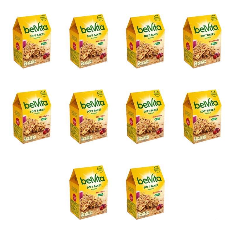 Belvita Soft Red Berries 250g X10