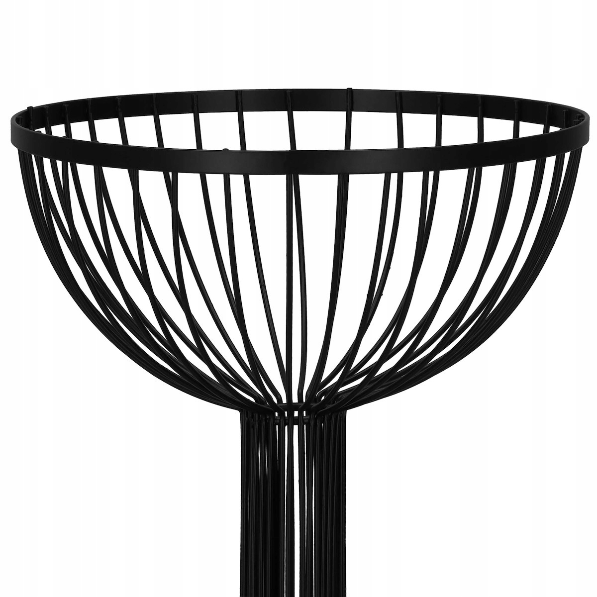 PATERA METALOWA LOFT CZARNA KOSZYK NA OWOCE PODWÓJNY MISKA KOSZ OKRĄGŁY Kod producenta KI0148