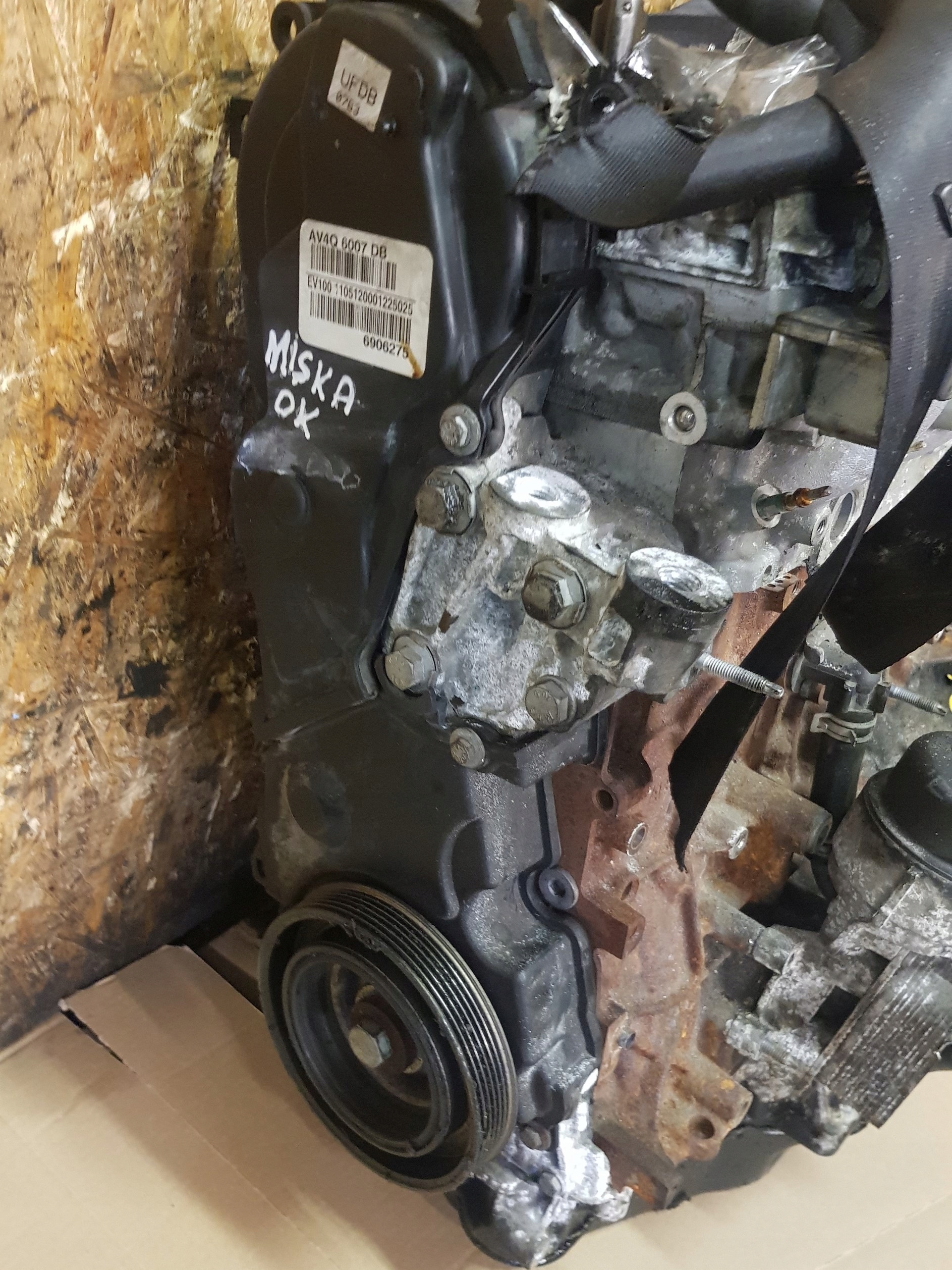 FORD FOCUS MK3 GRAND C-MAX 2.0 TDCI 140KM 2013 engine UFDB D4204T 172 TYS