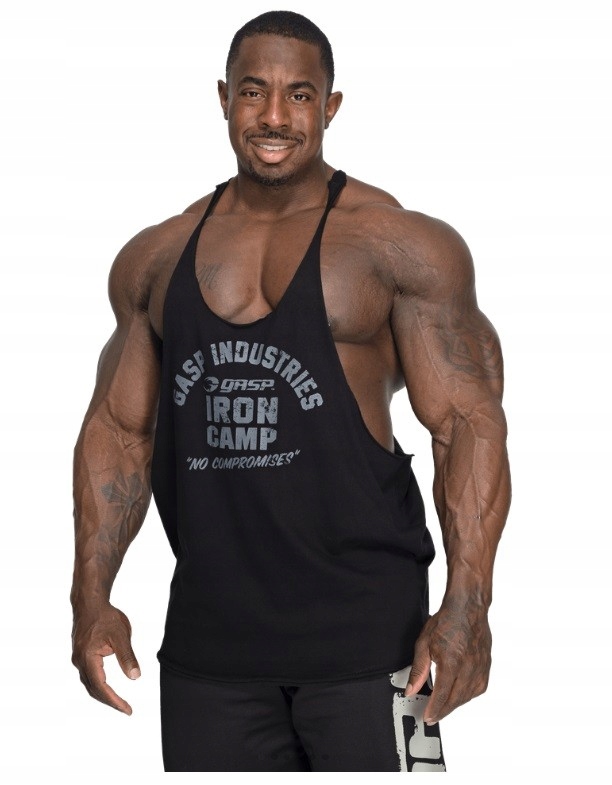 Tank Top Męski Wycięty Na Siłownie Gasp Stringer