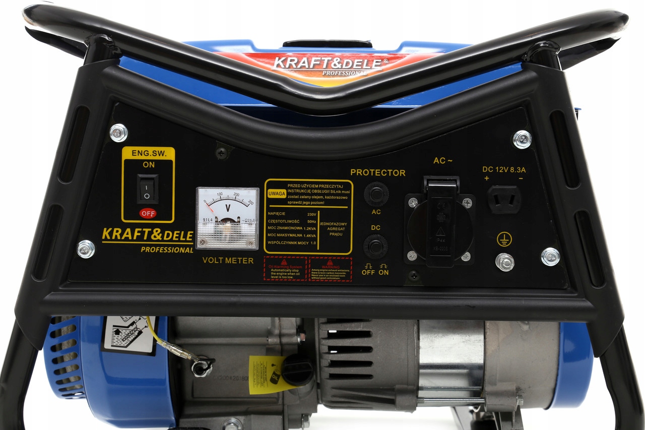 GENERATOR PRĄDOTWÓRCZY AGREGAT 1500W / 230V / 3KM KD140 Model KD140