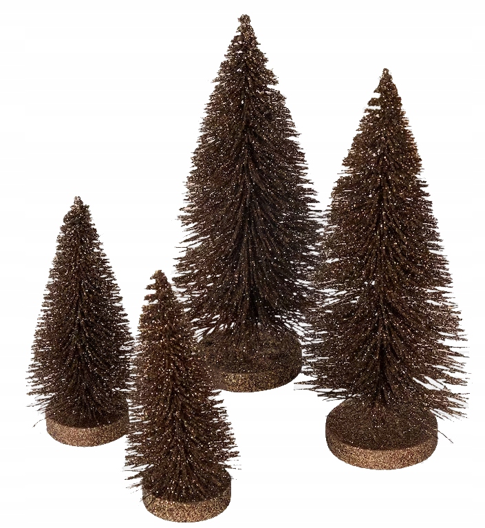 

Choinki do szopki dekoracyjne Magic Village 4 szt